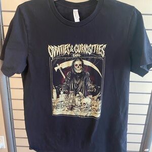 Bella Canvas Black T‑Shirt with Cream Brand Tag